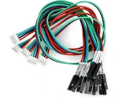 Gravity - I2C/UART jungiamųjų laidų rinkinys - PH2.0-lizdas - 30cm - 5 vnt - DFRobot FIT0916-F