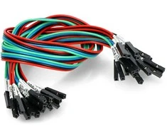 Gravity - I2C/UART jungiamųjų laidų rinkinys - lizdas-lizdas - 30cm - 5 vnt - DFRobot FIT0916-FF