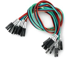 Gravity - I2C/UART jungiamųjų laidų rinkinys - lizdas-lizdas - 30cm - 5 vnt - DFRobot FIT0916-FF