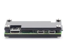 Gravlaser Raspberry Pi Zero dėklas, Fluo Open, juodas