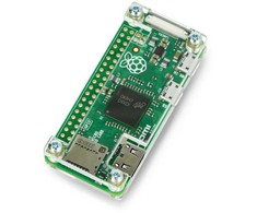 Gravlaser Raspberry Pi Zero dėklas, Fluo Open, permatomas