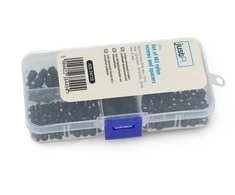 Grąžtas M3 nailono varžtų ir tarpiklių rinkinys - 180 vnt, - justPi