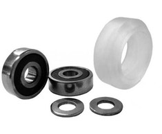 Grąžtas Oem Xtreme Solid V Ratuko rinkinys skirtas aliuminio profiliui skaidrus
