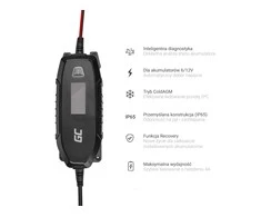 Green Cell Žalias Cell Žalias Cell akumuliatoriaus įkroviklis - su išmaniąja diagnostikos funkcija - 6-12V/4A/120Ah