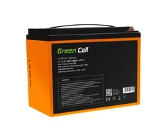 Green Cell Žalias Cell Baterija ličio-geležies fosfatas LiFePO4 Žalias Cell 12V 12.8V 38Ah fotovoltinei sistemai, kemperiams ir valtims