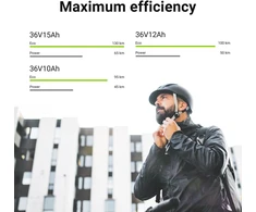 Green Cell Greencell akumuliatorius 15 Ah (540 Wh) elektriniams dviračiams 36 V - IŠPARDAVIMAS