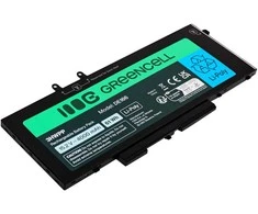 Green Cell Žalias Cell Greencell baterija, skirta Dell 3HWPP Dell Latitude 5400, 5401, 5410, 5411, 5500, 5501, 5510, 5511.