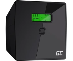 Green Cell Greencell nepertraukiamo maitinimo šaltinis (UPS) 1000 VA 600 W, galiai atsparus – OUTLET