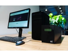 Green Cell Greencell nepertraukiamo maitinimo šaltinis (UPS) 2000 VA 1200 W, galios įrodymas – OUTLET