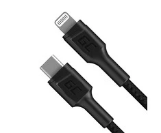 Green Cell Žalias Cell GREENCELL KABGC07 Kabelis GC Power Stream USB-C - Lightning 100 cm su maitinimo tiekimu