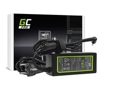 GREENCELL AD123P Žalias Cell PRO įkroviklis / kintamosios srovės adapteris, skirtas Lenovo 65W / 20V 3.25A / 4.0mm-1.7mm