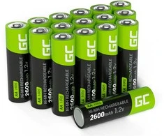 Green Cell Žalias Cell 4x AA HR6 2600mAh baterija
