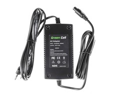 Green Cell Žalias Cell Žalias Cell Įkroviklis elektriniam dviračiui E-Bike 3-Pin 42V 2A