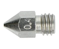 Oem Grūdinto plieno ekstruderio antgalis 0.4mm MK8 1.75mm plastikui