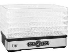 Grybų, daržovių, vaisių džiovyklė, 400 W, 5 sietai, ekranas, konvekcija, TEESA