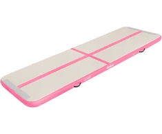 >Airtrack REBEL 400x100x10 gimnastikos ir akrobatikos takelis - rožinis