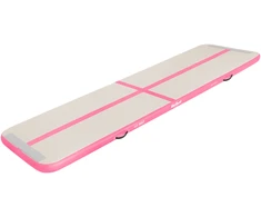 >Airtrack REBEL 500x100x10 gimnastikos ir akrobatikos takelis - rožinis