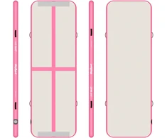 >Airtrack REBEL ACTIVE 300x100x10 gimnastikos, akrobatikos takelis - rožinis