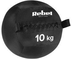Medicininis kamuolys fitneso ir reabilitacijos pratimams, 10 kg, REBEL ACTIVE