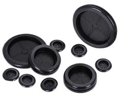 Oem Guminis kaištis - 22 mm skylei - juodas
