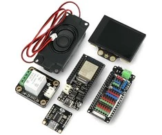 Hackster &amp; DFRobot AI Starter EEDU Kit – dirbtinio intelekto jutiklių rinkinys – ESP32 – DFRobot TEM2022A-EN-1