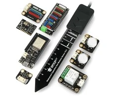 Hackster &amp; DFRobot EEDU Environmental Sensor Kit - aplinkos jutiklių rinkinys - ESP32 - DFRobot TEM2022C-EN-1