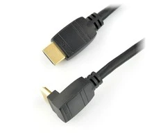 HDMI - HDMI Blow kabelis 3m Kampinis
