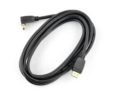 HDMI - HDMI Blow kabelis 3m Kampinis