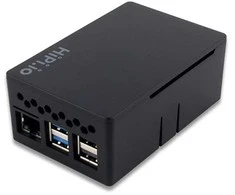 HighPi Pro 5S dėklas, skirtas Raspberry Pi 5 – ABS – juodas – PiHut 106008