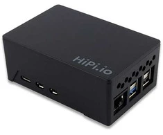 HighPi Pro 5S dėklas, skirtas Raspberry Pi 5 – ABS – juodas – PiHut 106008