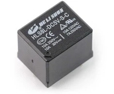Oem HLS8L-DC5V-S-C relė - 5V ritė, 2x 15A/120VAC kontaktai