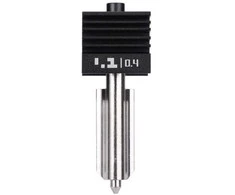 BambuLab Hotend su grūdinto plieno antgaliu skirtu Bambu Lab H2D serijos spausdintuvams - 0.4mm