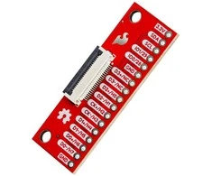 HSTX 22 kontaktų 2.54 mm žingsnio adapteris, skirtas Raspberry Pi 5 / IoT RedBoard RP2350 - SparkFun BOB-28467