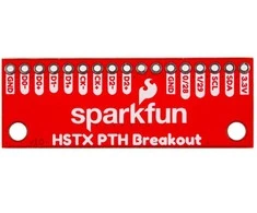 HSTX 22 kontaktų 2.54 mm žingsnio adapteris, skirtas Raspberry Pi 5 / IoT RedBoard RP2350 - SparkFun BOB-28467