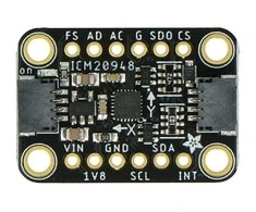 ICM-20948 9DoF, 3 ašių akselerometras, giroskopas ir magnetometras I2C / SPI Qwiic, Adafruit 4554