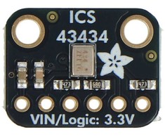 ICS43434 MEMS mikrofonas su I2S sąsaja - Adafruit 6049