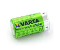 Įkraunama Varta R14/C Ni-MH 3000mAh baterija - 2 vnt