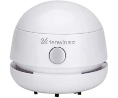 Įkraunamas mini dulkių siurblys darbalaukiui Tenwin 8052-2 micro USB (balta)