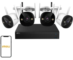 IMOU CCTV Kit-Lite stebėjimo rinkinys, WiFi