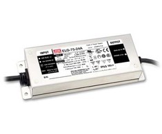 Impulsinis maitinimo šaltinis LED 12V 5A, reguliuojamas+valdomas, PFC, IP65, Mean Well