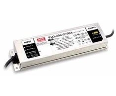 Impulsinis srovės šaltinis LED 700mA 142-286V, reguliuojamas, PFC, IP65, Mean Well