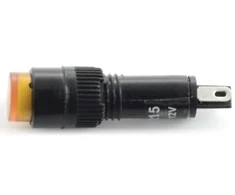 Oem Indikatorius 12V DC - 8mm - geltona