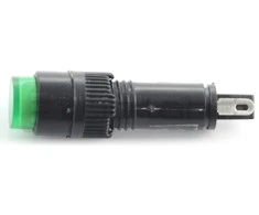 Oem Indikatorius 12V DC - 8mm - žalia