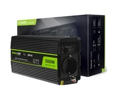 Green Cell Žalias Cell Inverteris 12/230V 500W sinusinė išėjimo įtampa Žalias Cell