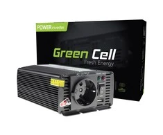 Green Cell Žalias Cell Žalias CELL Car Power Inverter Keitiklis 12V į 230V 300W/600W