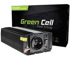Green Cell Žalias Cell Inverteris 24/230V 500W modifikuota sinusinė išėjimo įtampa Žalias Cell
