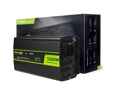 Green Cell Žalias Cell Inverteris 24V/230V 1000W/2000W Sinusinė išėjimo įtampa Žalias Cell