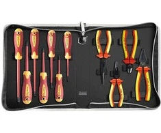 Įrankių komplektas (11 dalių) elektrikams 1000V PK-2802 Pro'sKit