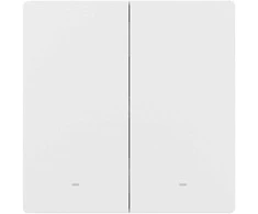 Sonoff SwitchMan ZBM5 Zigbee jungiklis 2 klavišų, baltas 86W