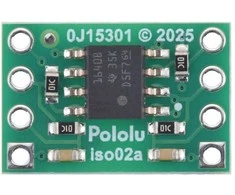 ISO1640 - dvikryptis I2C izoliatorius be jungčių - 3-5.5V/2.25-5.5V - Pololu 5390